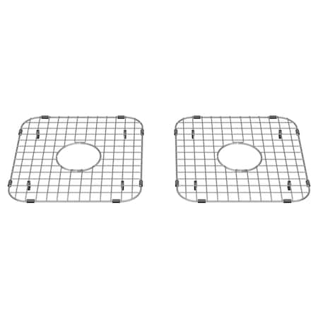 American Standard Delancey 36 Inch Double Bowl Kitchen Sink Grids, Stainless Steel 8431000.075